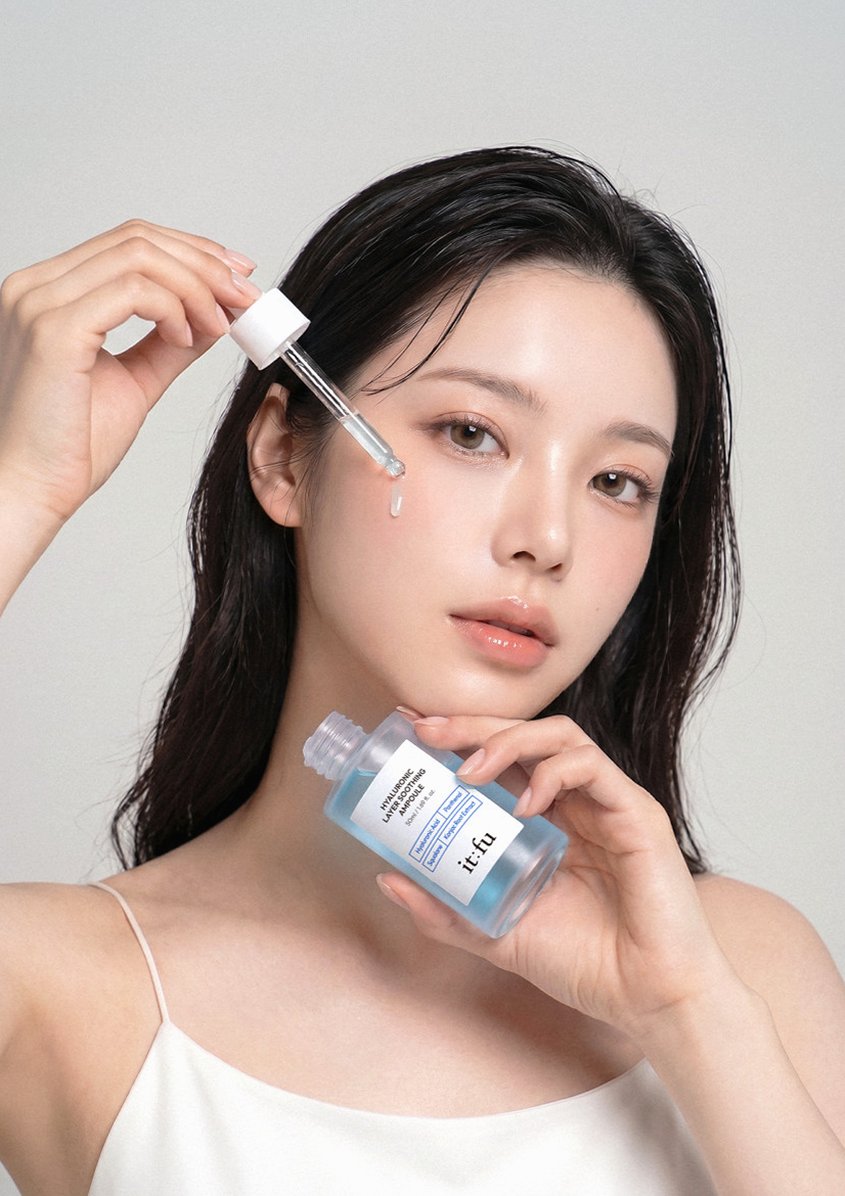 [저분자 히알루론산 PDRN] 곤약 수분 앰플 수딩 속건조 보습 판테놀 스쿠알란 50ml, 1개