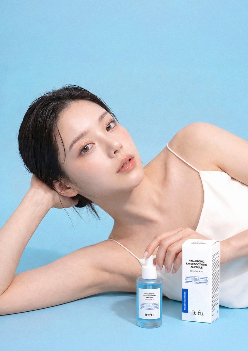 [저분자 히알루론산 PDRN] 곤약 수분 앰플 수딩 속건조 보습 판테놀 스쿠알란 50ml 2개