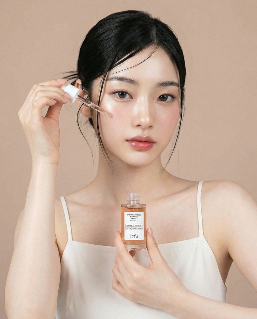 [모공 수축 율무 펩타이드] 순율 앰플 타이트닝 리프팅 결 요철 탄닌 50ml, 1개